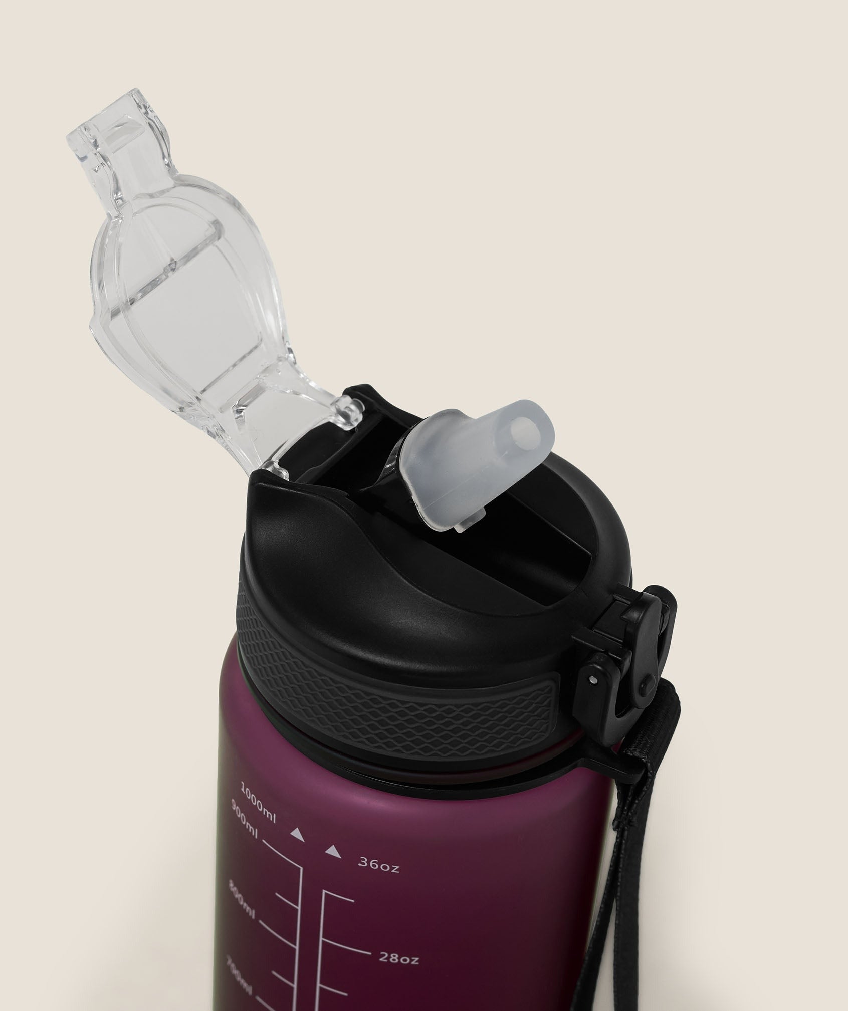 Sports Bottle With Straw