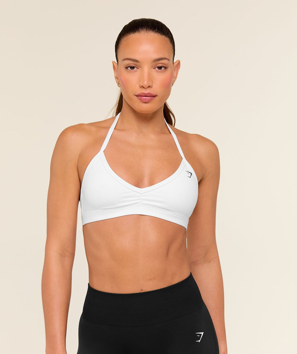 Minimal Halterneck Sports Bra