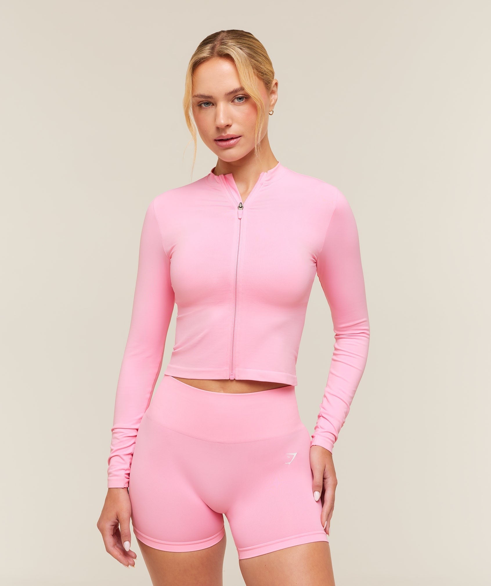 Everyday Seamless Zip Tracktop