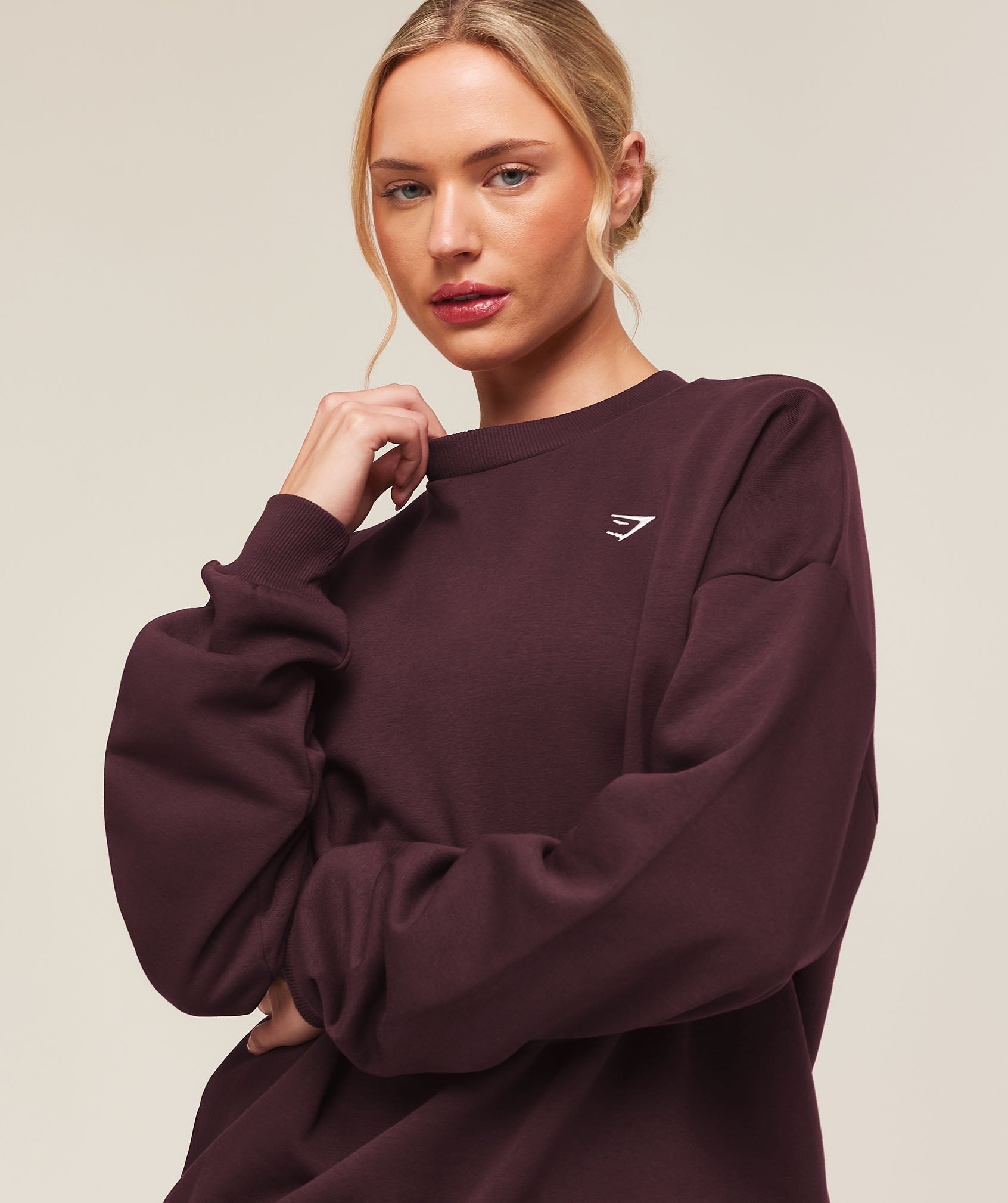 Training Oversized Fleece Sweatshirt