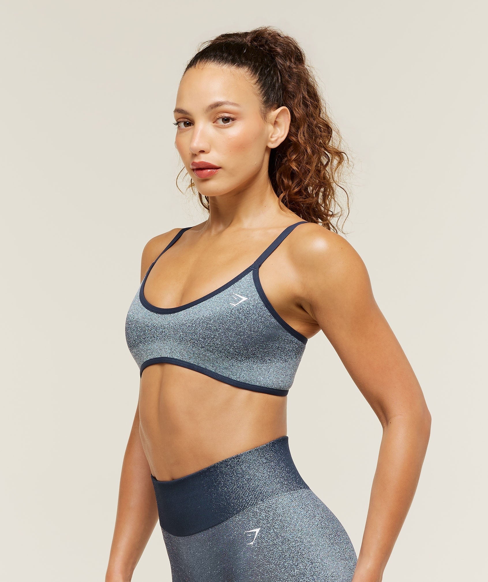 Blush Seamless Light Support Sports Bra