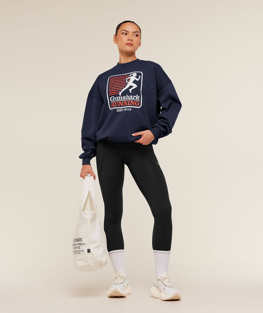 Run Club Graphic Sweatshirt