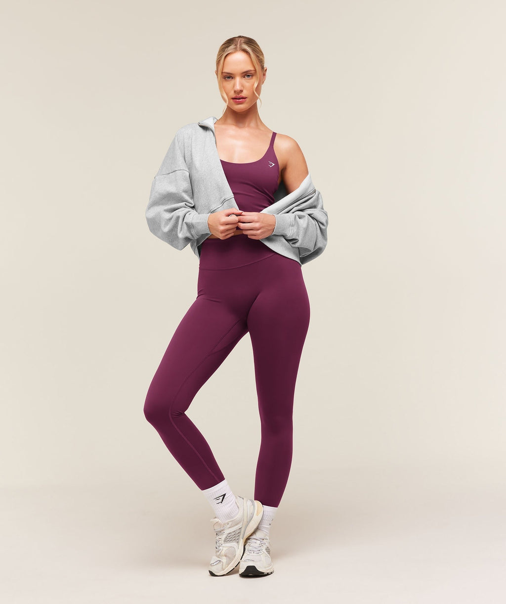 Training Oversized Boxy Zip Through Hoodie
