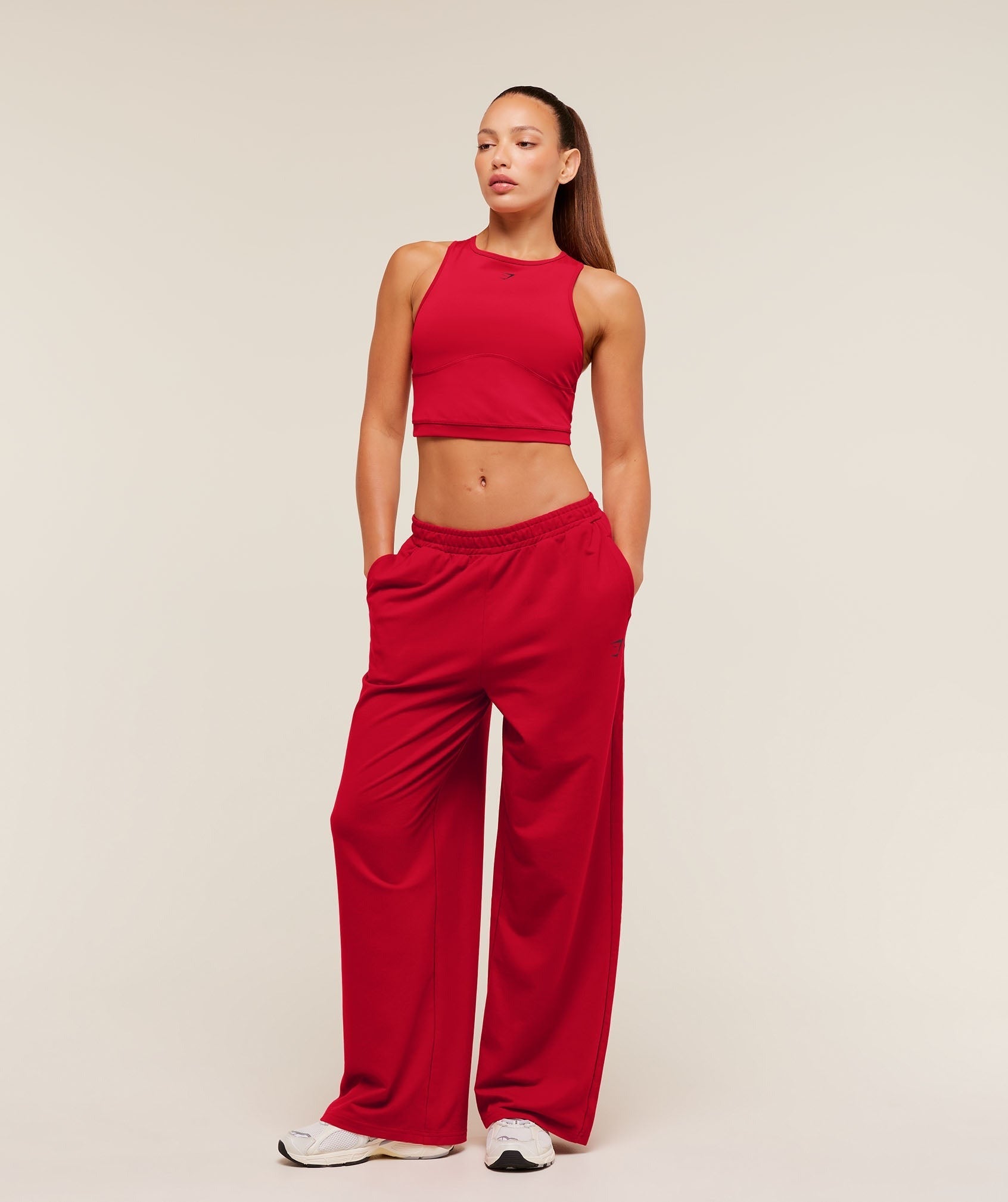 Lifting Dipped Waistband Pants