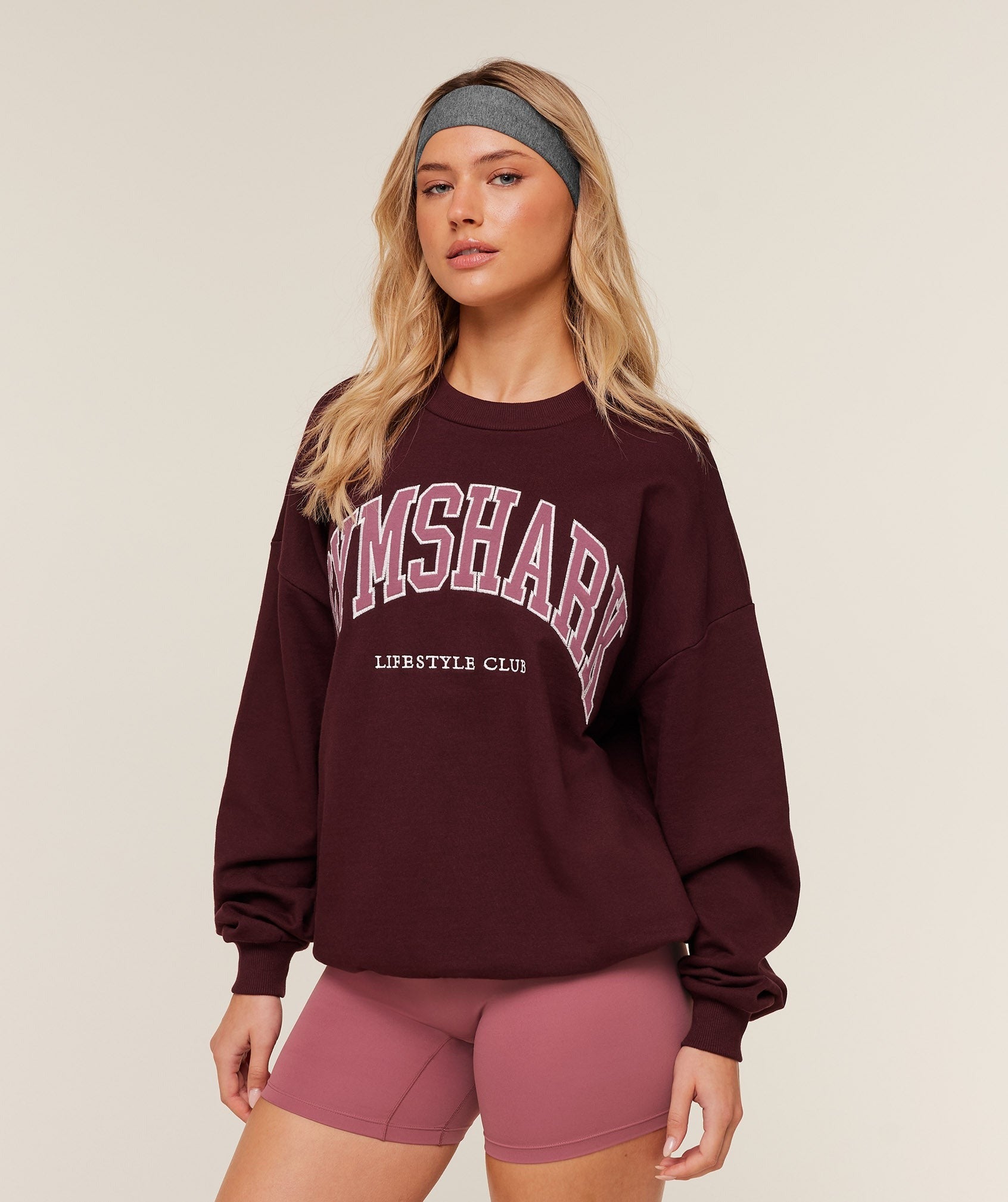 Collegiate Graphic Crew Neck Pullover