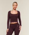 CottonMove™ Midi Long Sleeve Top