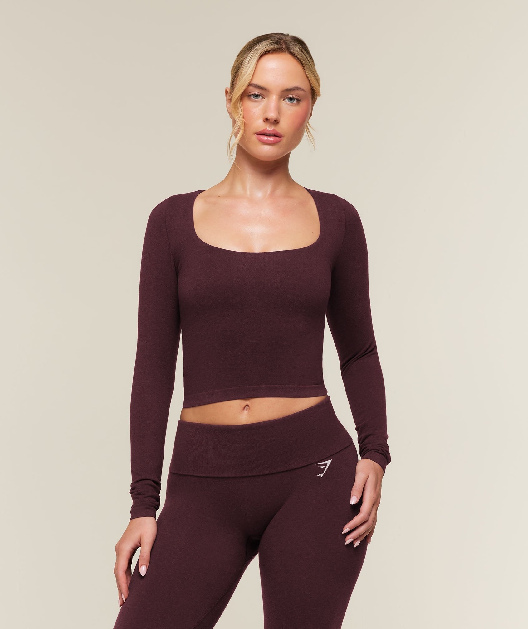 CottonMove™ Midi Long Sleeve Top