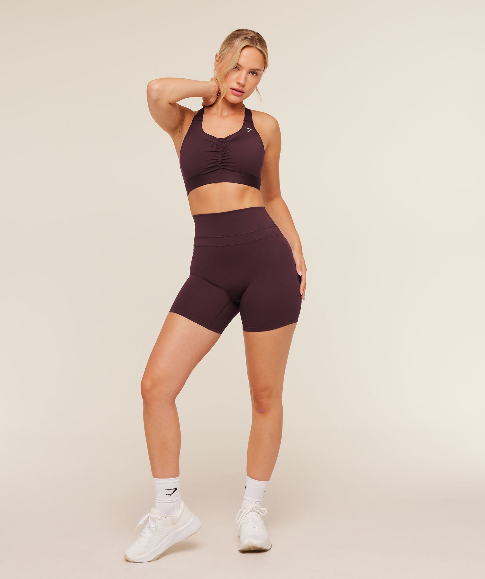 High Support Ruched Sports Bra
