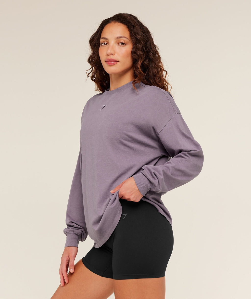 Power Washed Long Sleeve Top