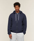 Campus Crest Zip Through Hoodie