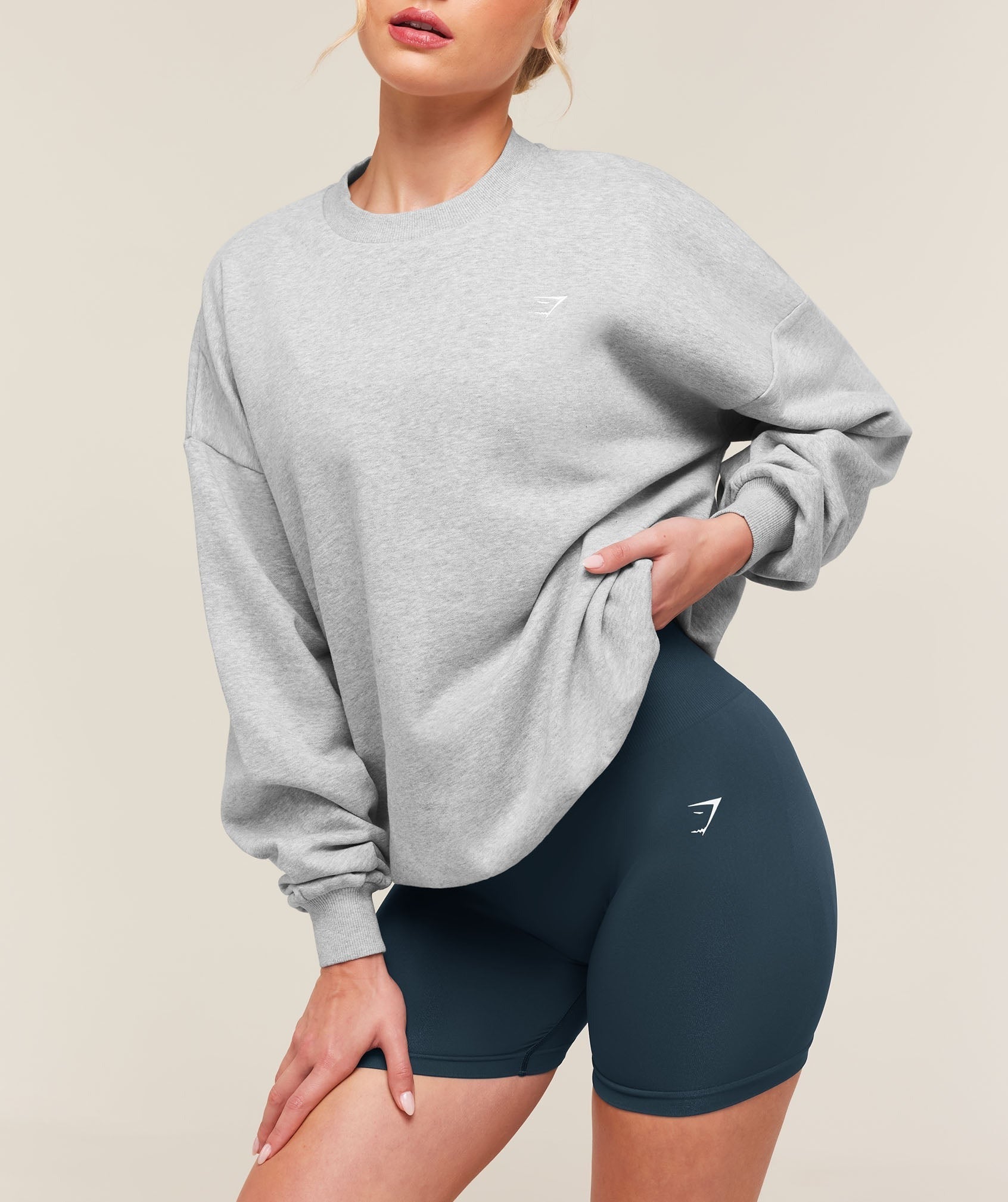 Training Oversized Fleece Sweatshirt