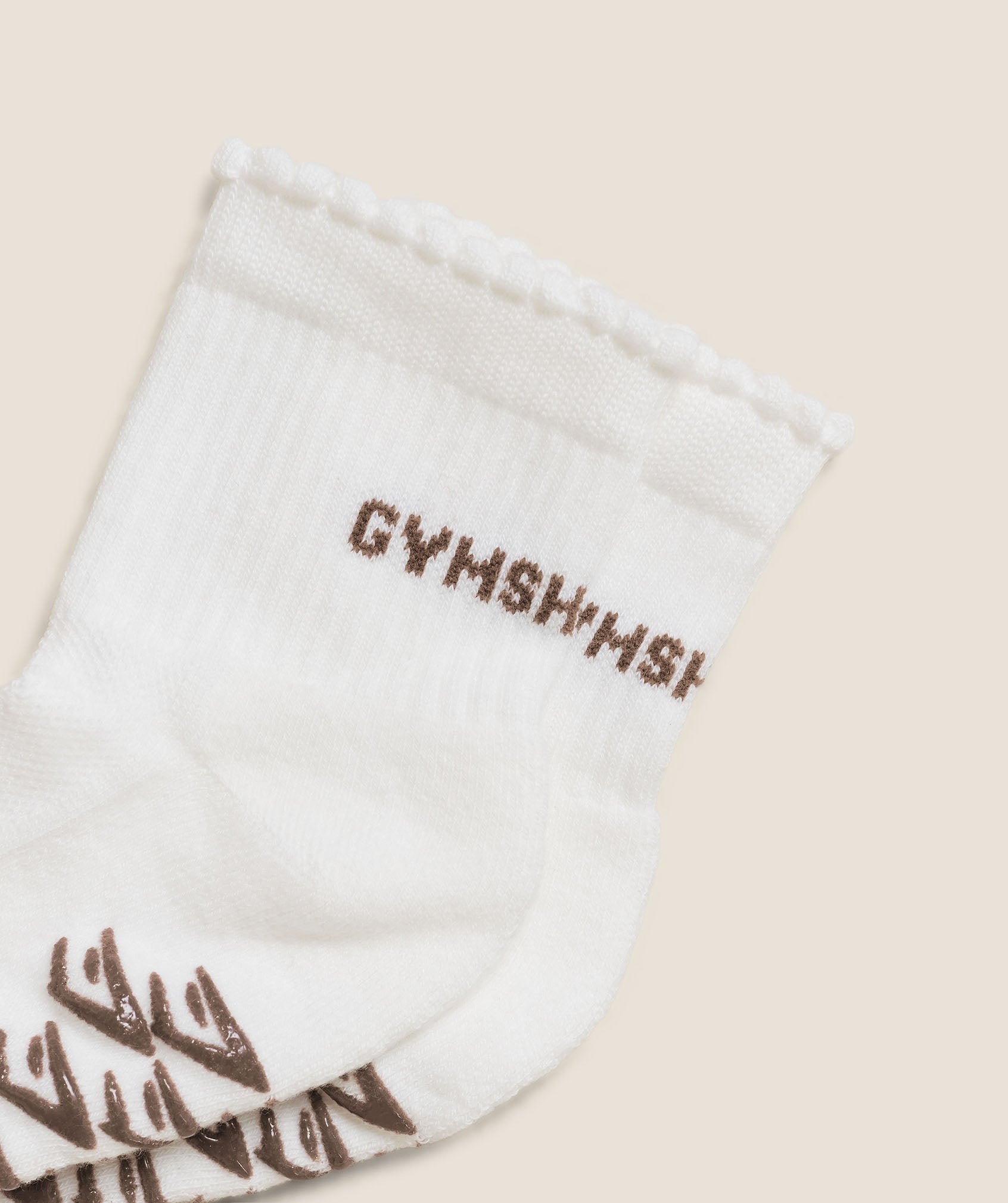 Frill Pilates Midi Sock