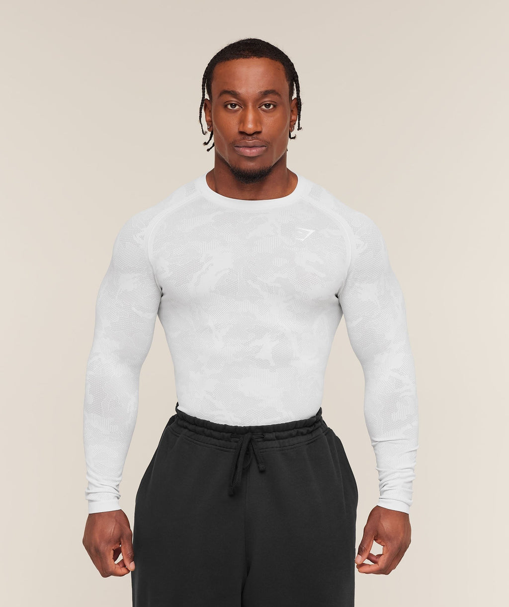 Geo Seamless Long Sleeve T-Shirt