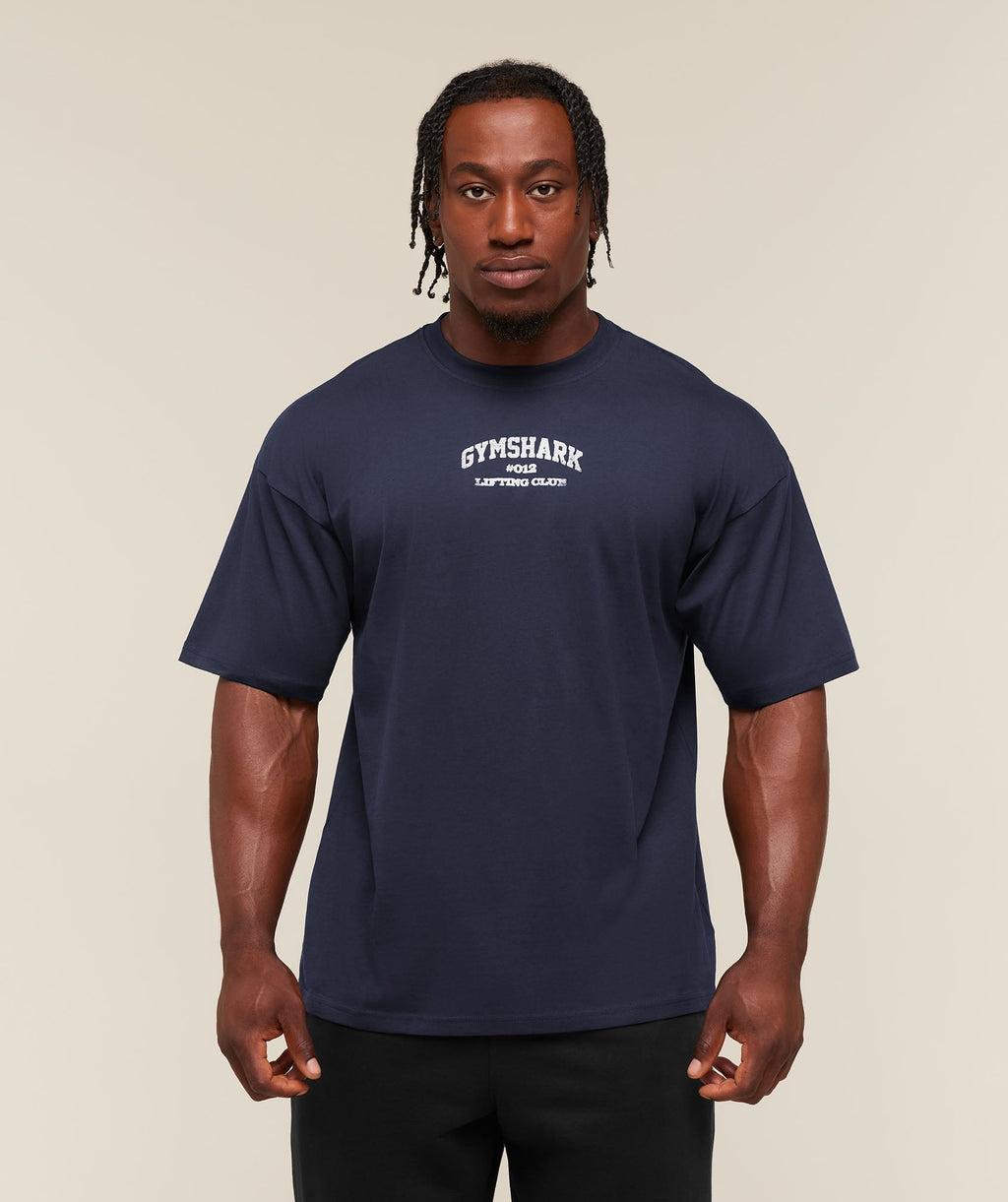 Faded Collegiate Graphic T-Shirt