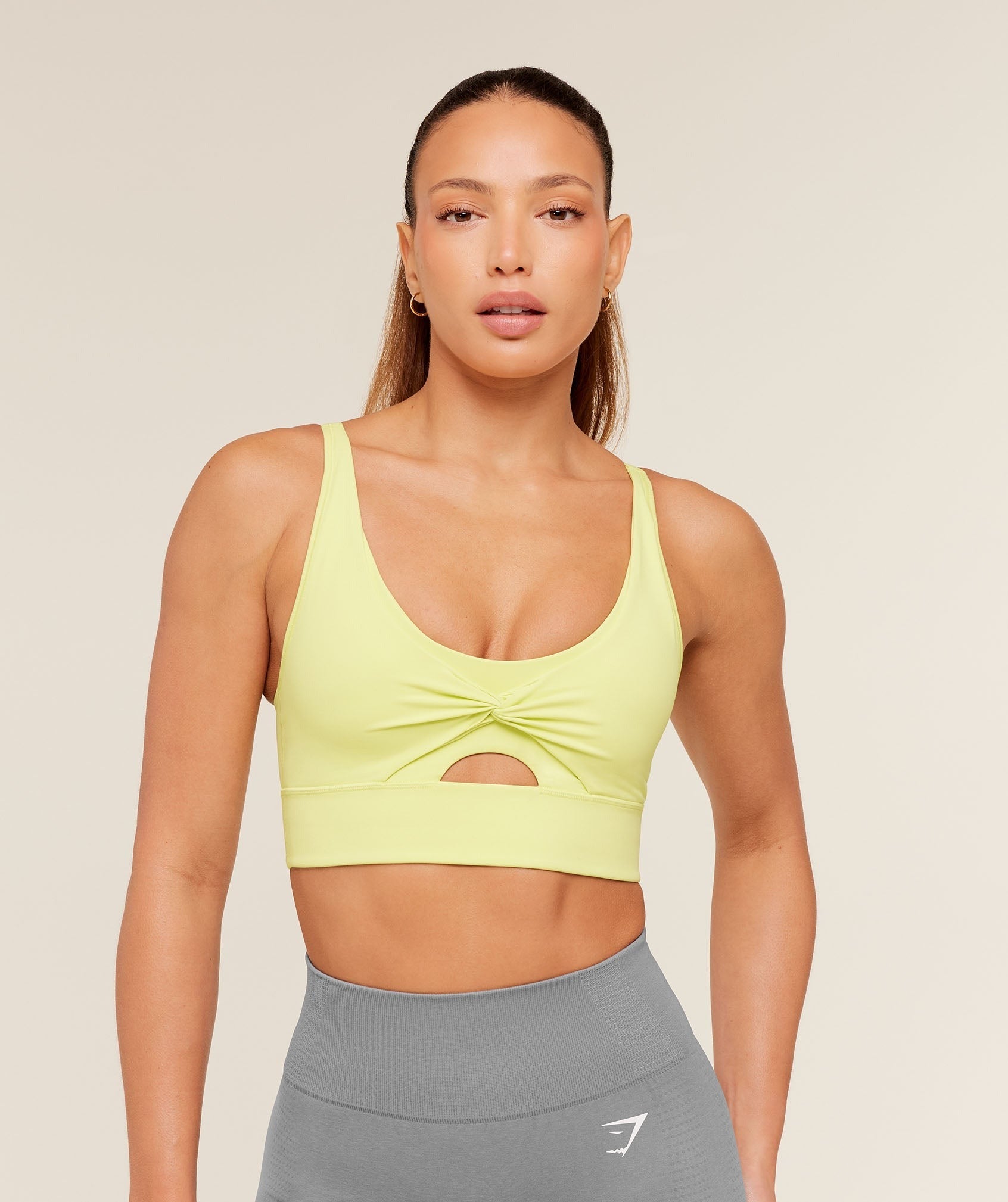 Twist Front Sports Bra
