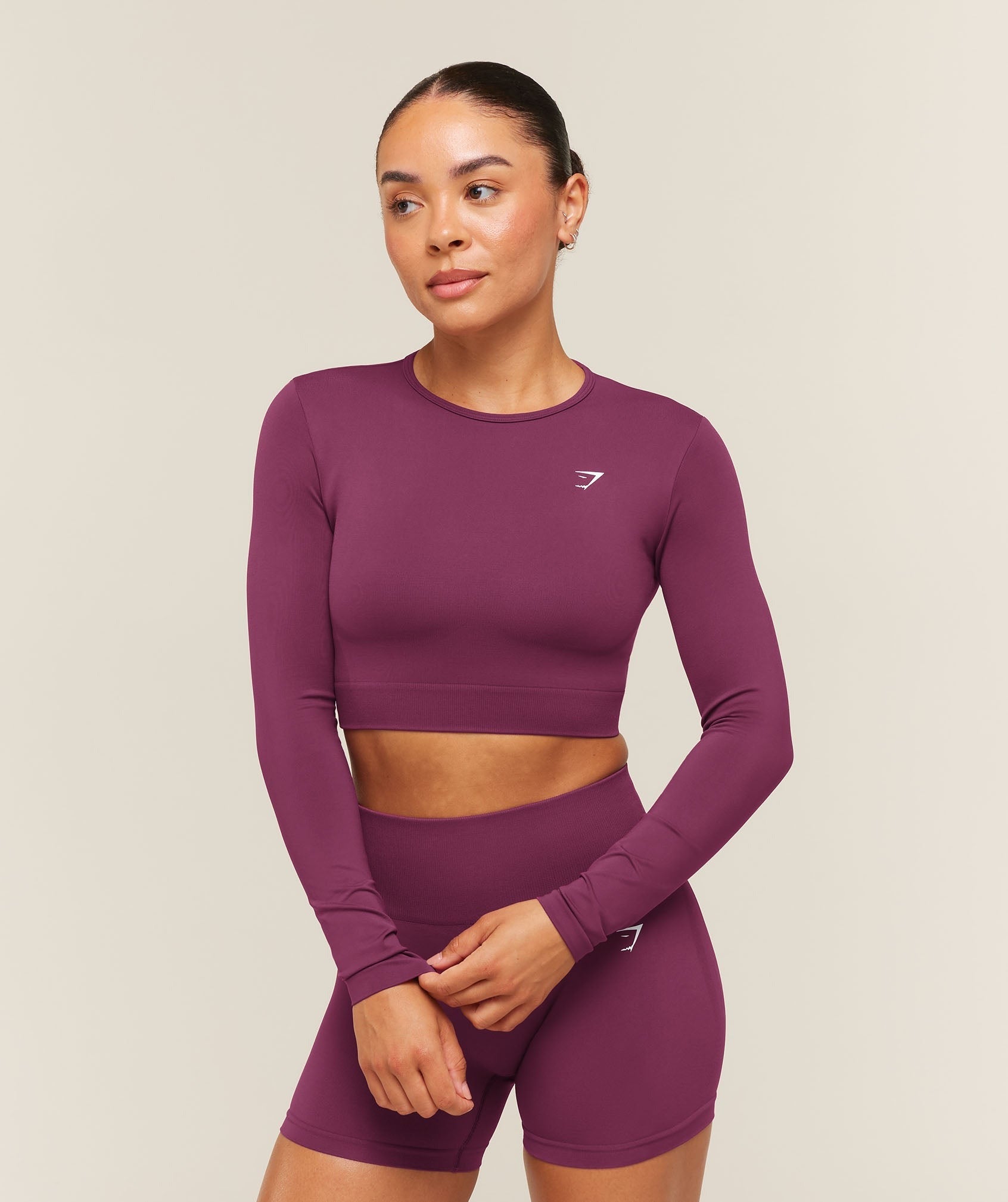 Everyday Seamless Long Sleeve Crop Top