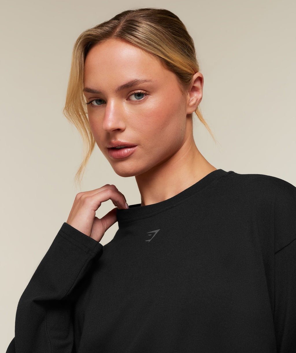 For The Ones Who Show Up Graphic Long Sleeve Top