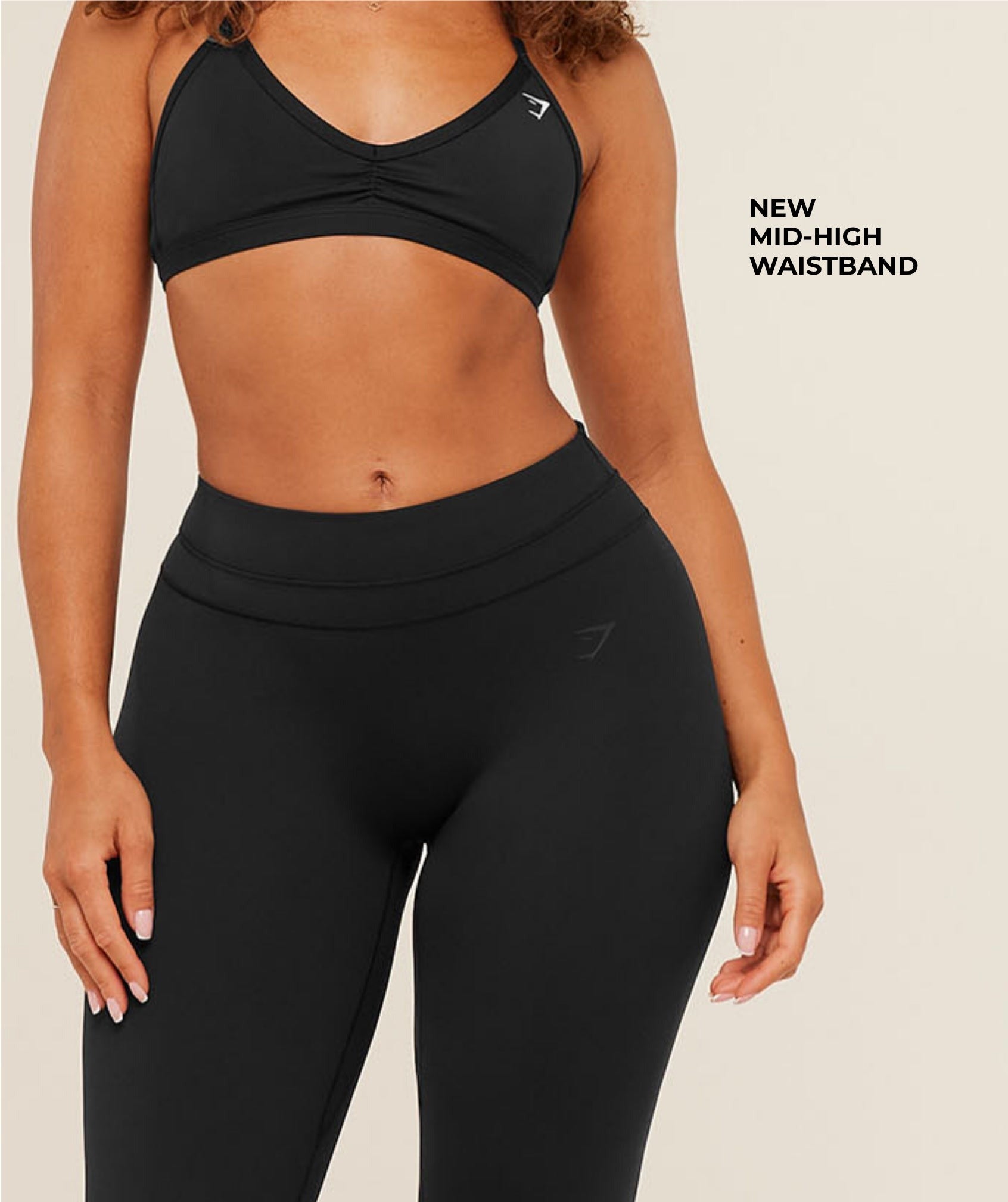 Whitney Mid-High Rise Flared Leggings