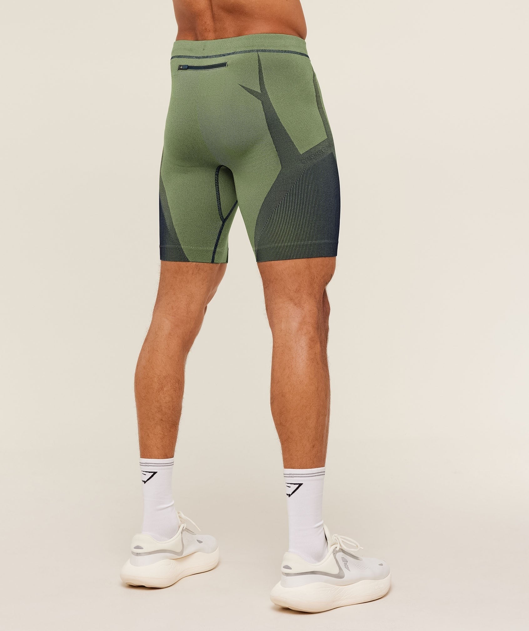 Seamless Running Half Tight