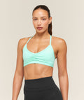 Light Support Ruche Strappy Back Bra