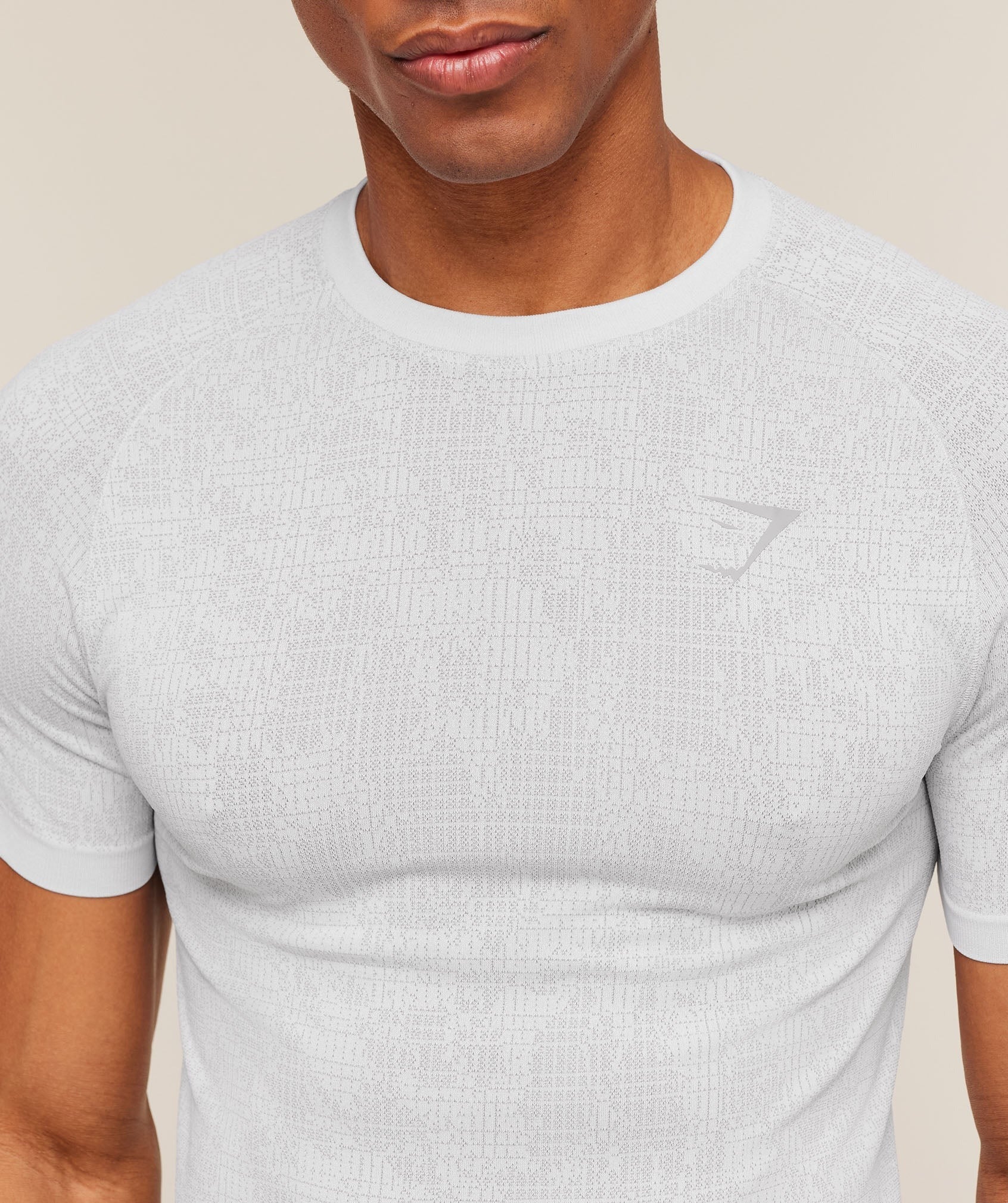 Geo Seamless Grid T-Shirt